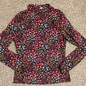 Floral Long Sleeve Top Medium